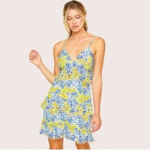 LOST + WANDER BLOSSOM AND BLOOM CAMI
MINI DRESS Size M